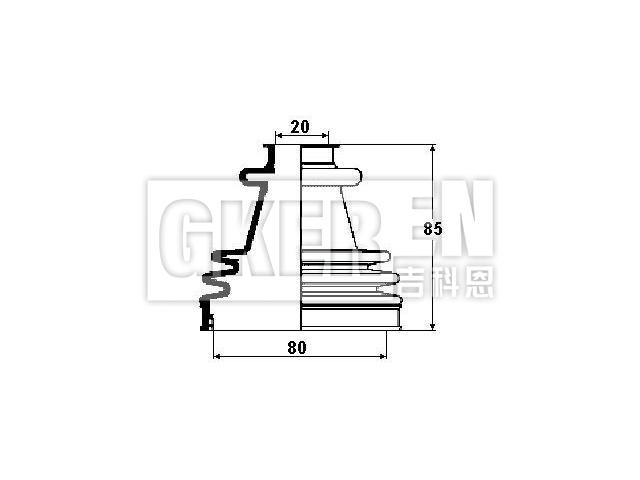 球笼防尘罩 CV Boot:9403293778