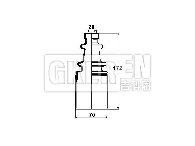 球笼防尘罩 CV Boot:3287.69