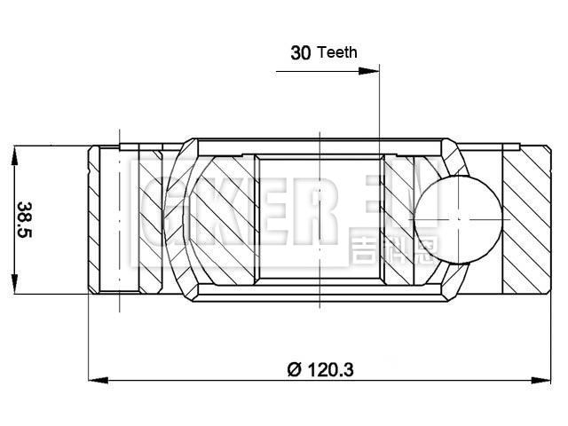 球笼修理包 CV Joint Kit:16-1030