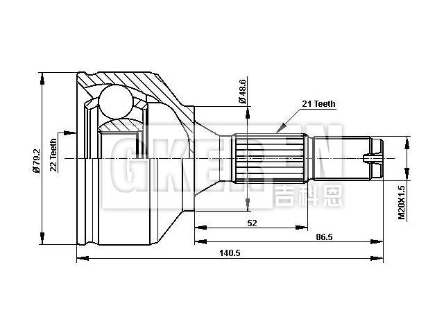球笼修理包 CV Joint Kit:3272.EX