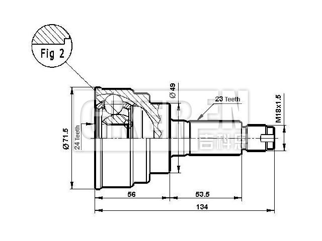 球笼修理包 CV Joint Kit:44101-73H02