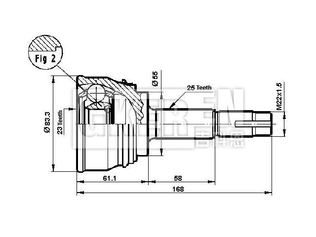 球笼修理包 CV Joint Kit:39101-4M500